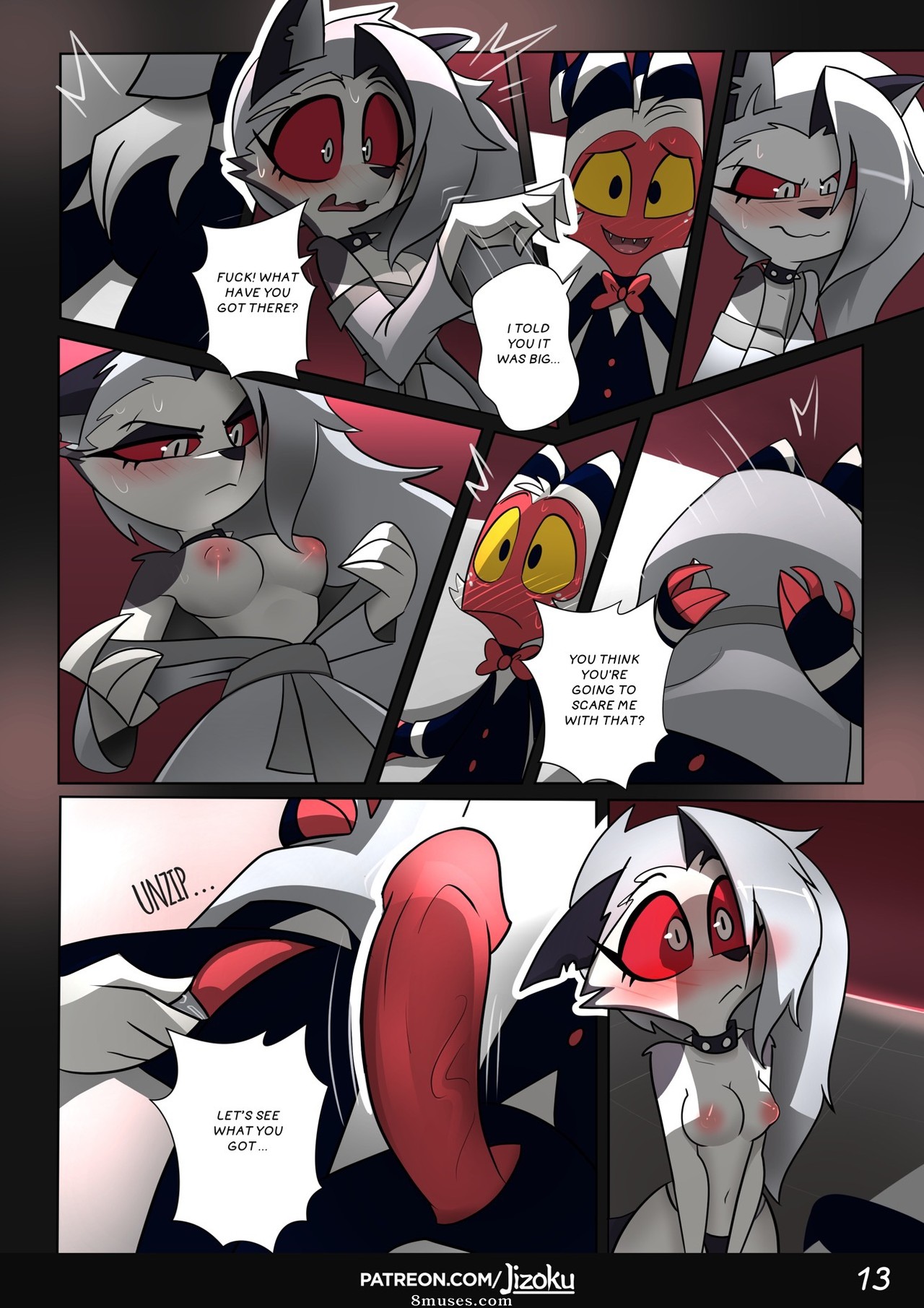 Jizoku - A Night With Loona - Page 14