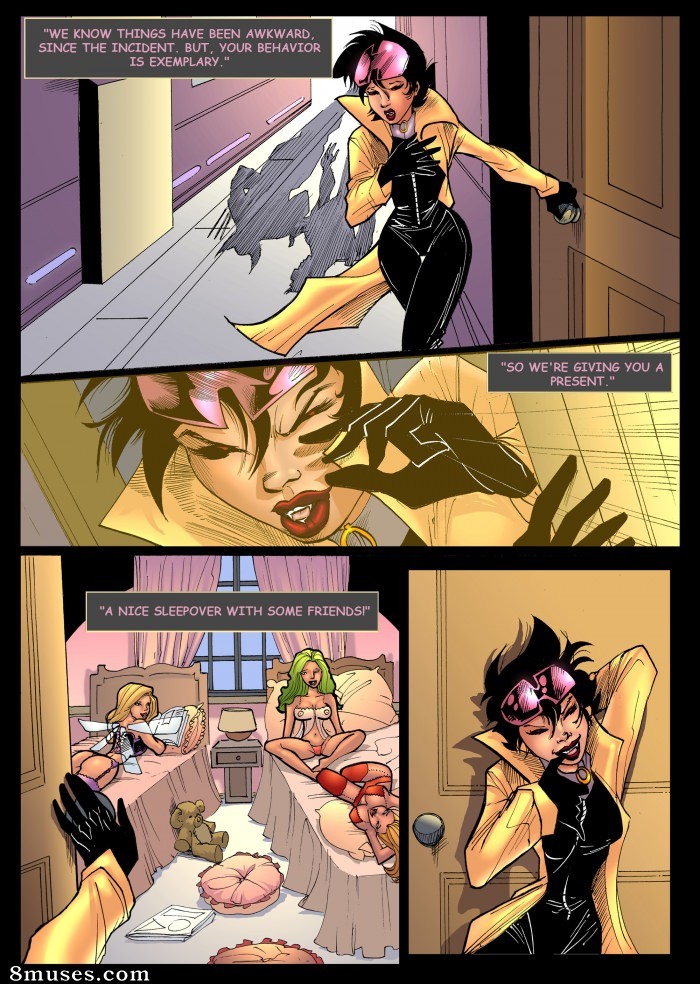 X-Men - Una Mujer Studios Parody - Page 1
