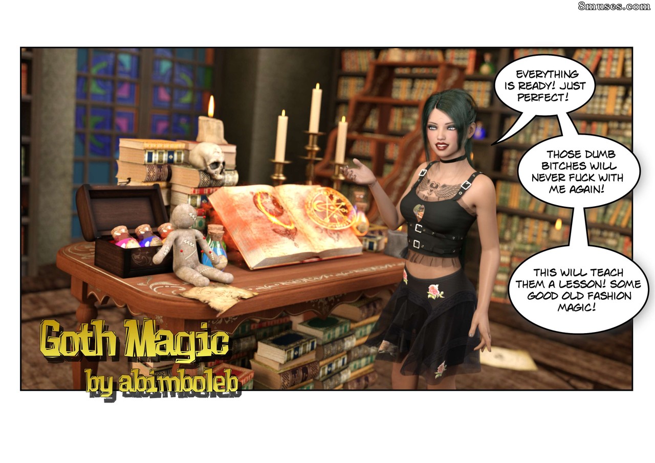 Abimboleb Comics - Goth magic - Page 1