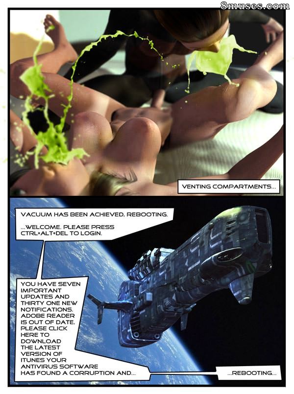 Project Bellerophon Comics - 03-Spacey Trekky Time Tussle - Page 45