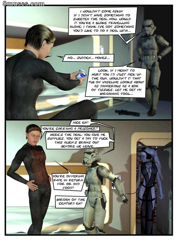 Project Bellerophon Comics - 03-Spacey Trekky Time Tussle - Page 6