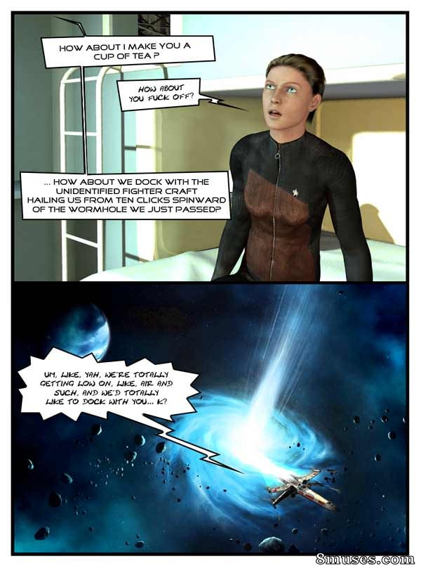 Project Bellerophon Comics - 03-Spacey Trekky Time Tussle - Page 3