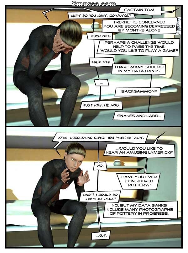 Project Bellerophon Comics - 03-Spacey Trekky Time Tussle - Page 2