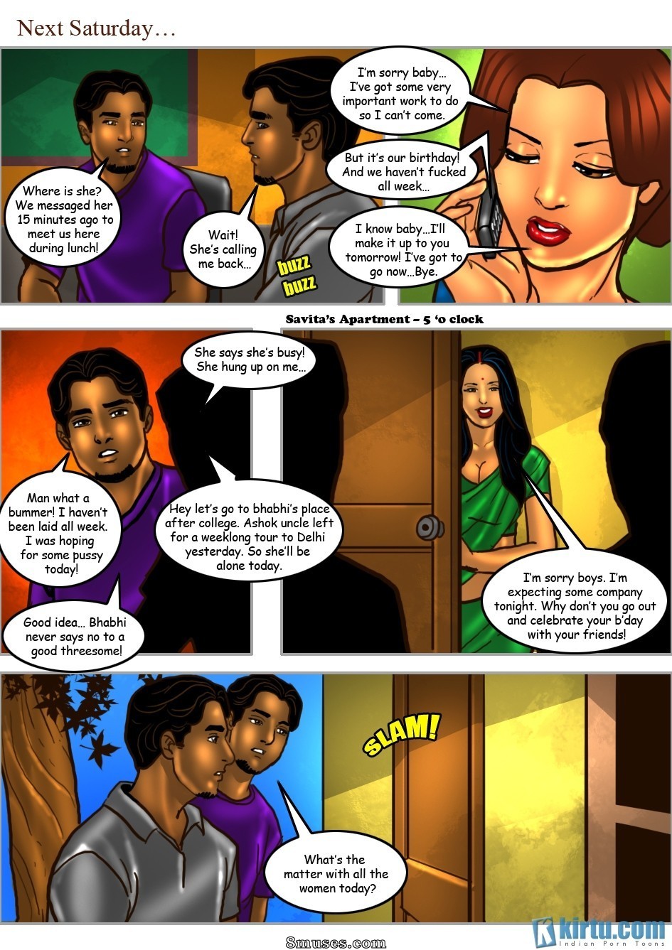 Page 9 | Kirtu_com-Comics/Savita-Bhabhi/Savita-Bhabhi-Episode-27-The-Birthday-Bash  | 8muses - Sex Comics