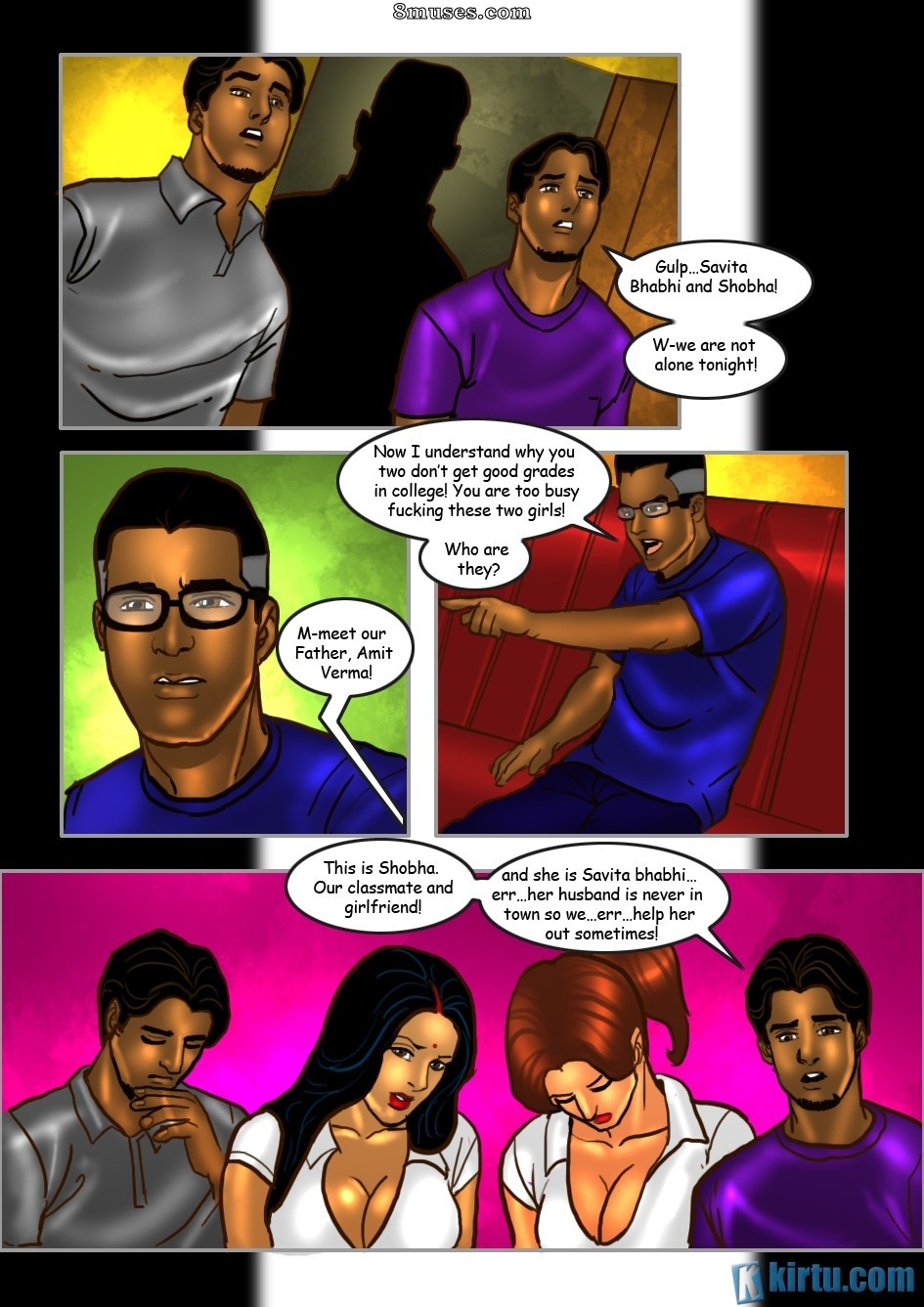 Kirtu.com Comics - Savita Bhabhi - Episode 27  The Birthday Bash - Page 13