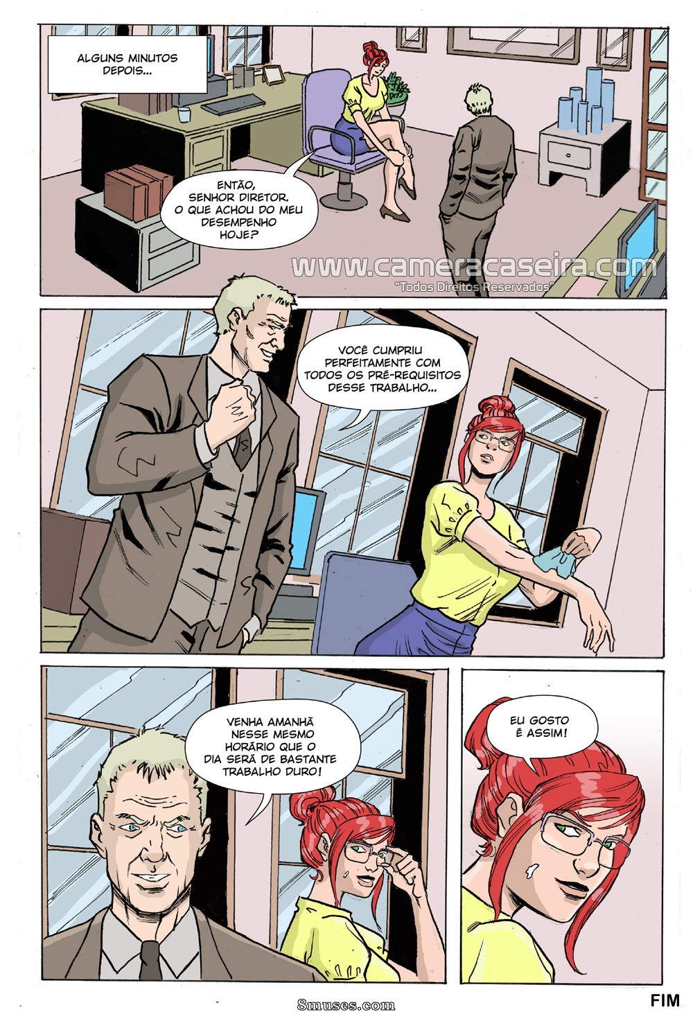 As Novinhas da Escola - 1  A Nova Secretária - Page 10