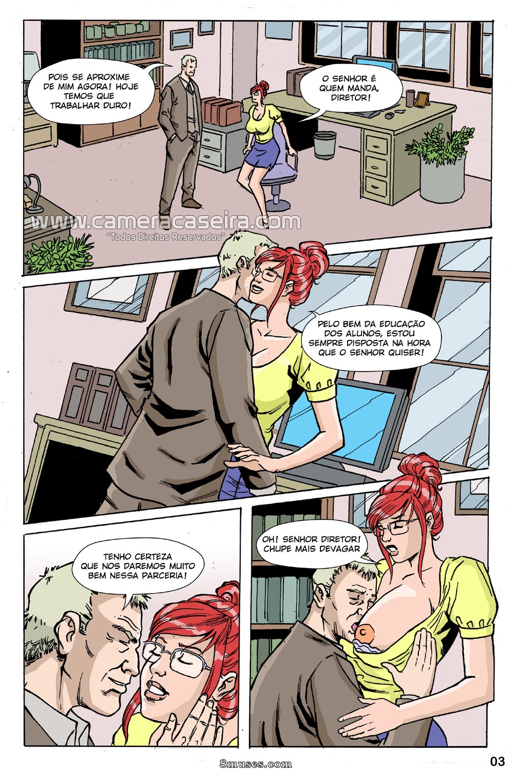Les jeunes filles de l'école - 1 Une nouvelle secrétaire - Page 3