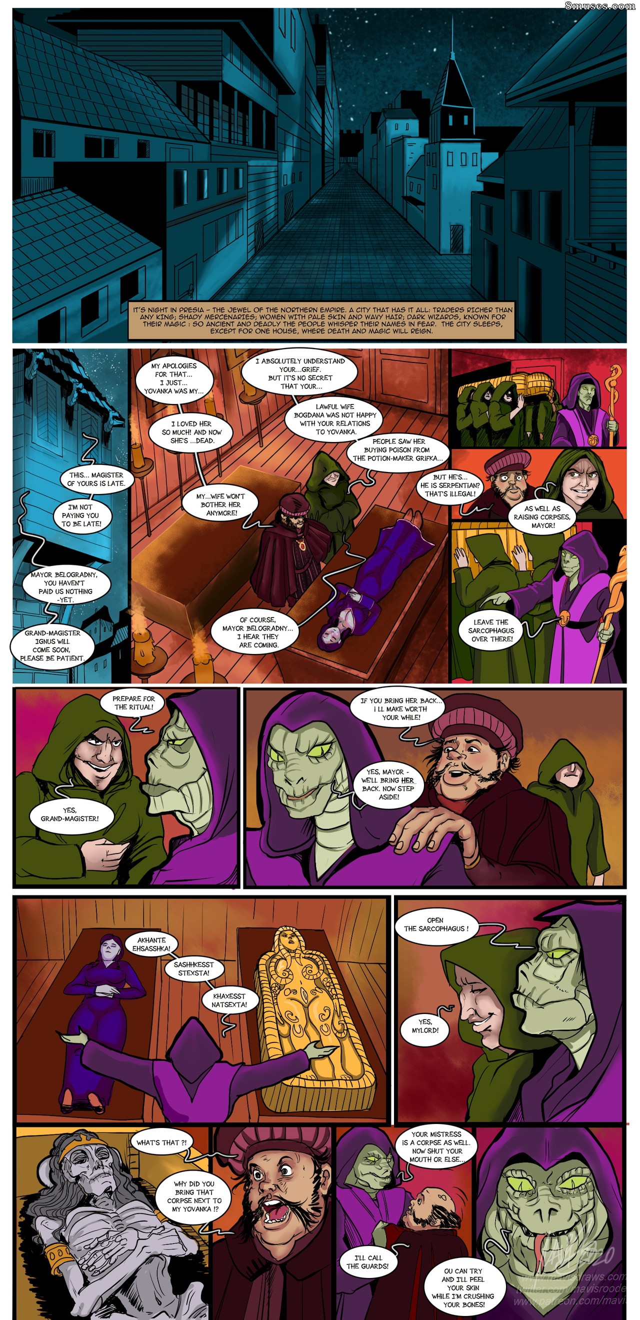 Mavis Rooder Comics - Nicholas the Bard - Page 12