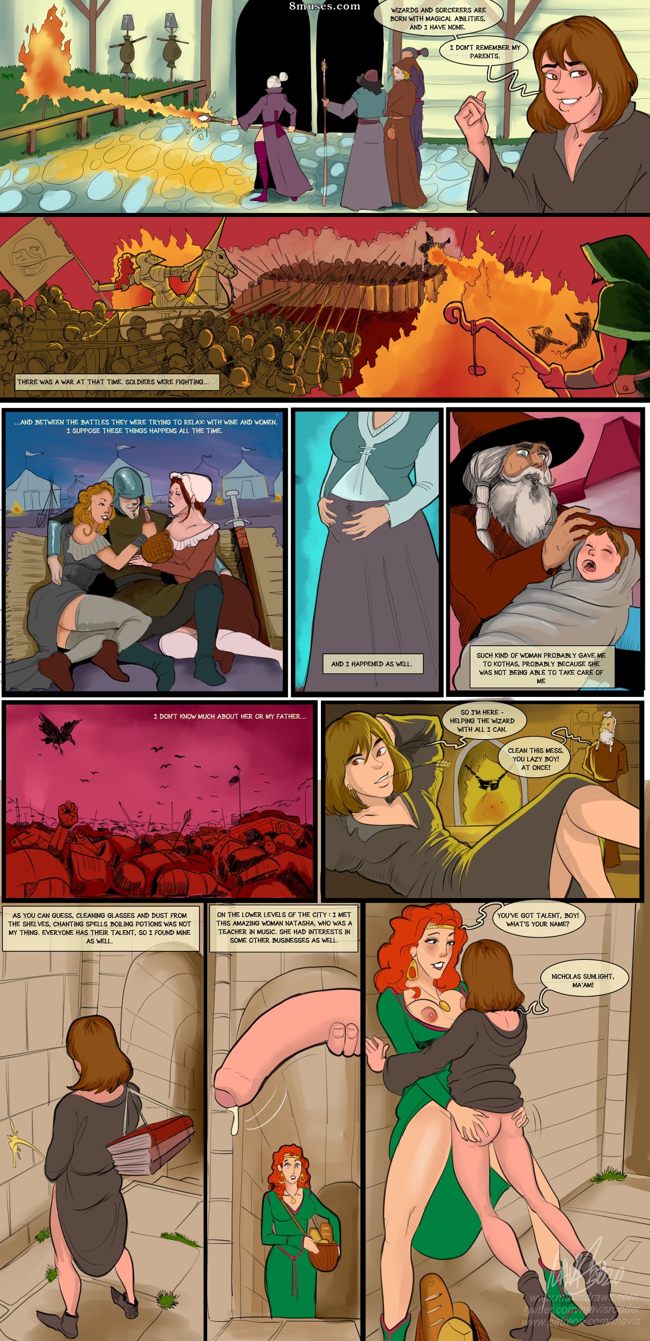 Mavis Rooder Comics - Nicholas the Bard - Page 5