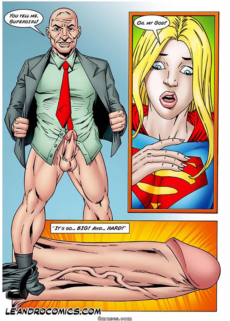 Cómics - Supergirl vs. Lex Luthor - La sesión de interrogatorio sexy - Página 4