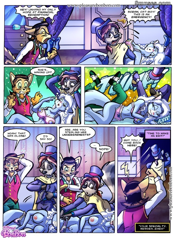 PleasureBonBon Comics - Negócios de guaxinim 3 - Página 5