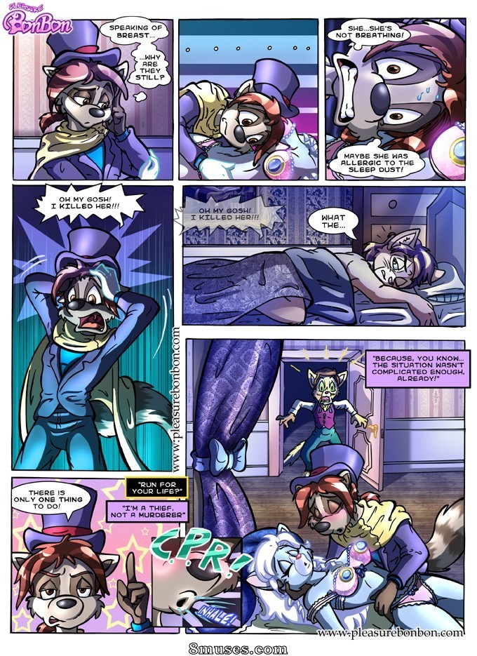 PleasureBonBon Comics - Negócios de guaxinim 3 - Página 4