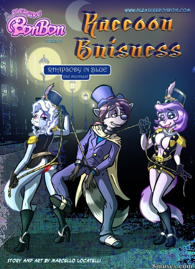 PleasureBonBon Comics - Raccoon Business 3 - Page 1