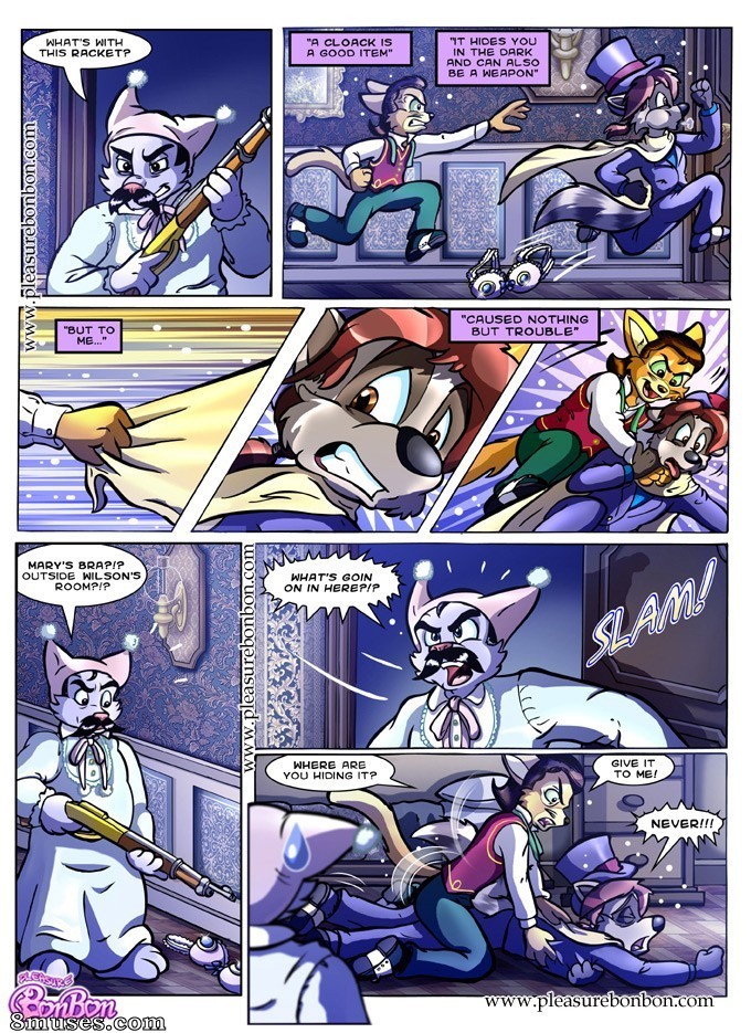 PleasureBonBon Comics - Negócios de guaxinim 3 - Página 9