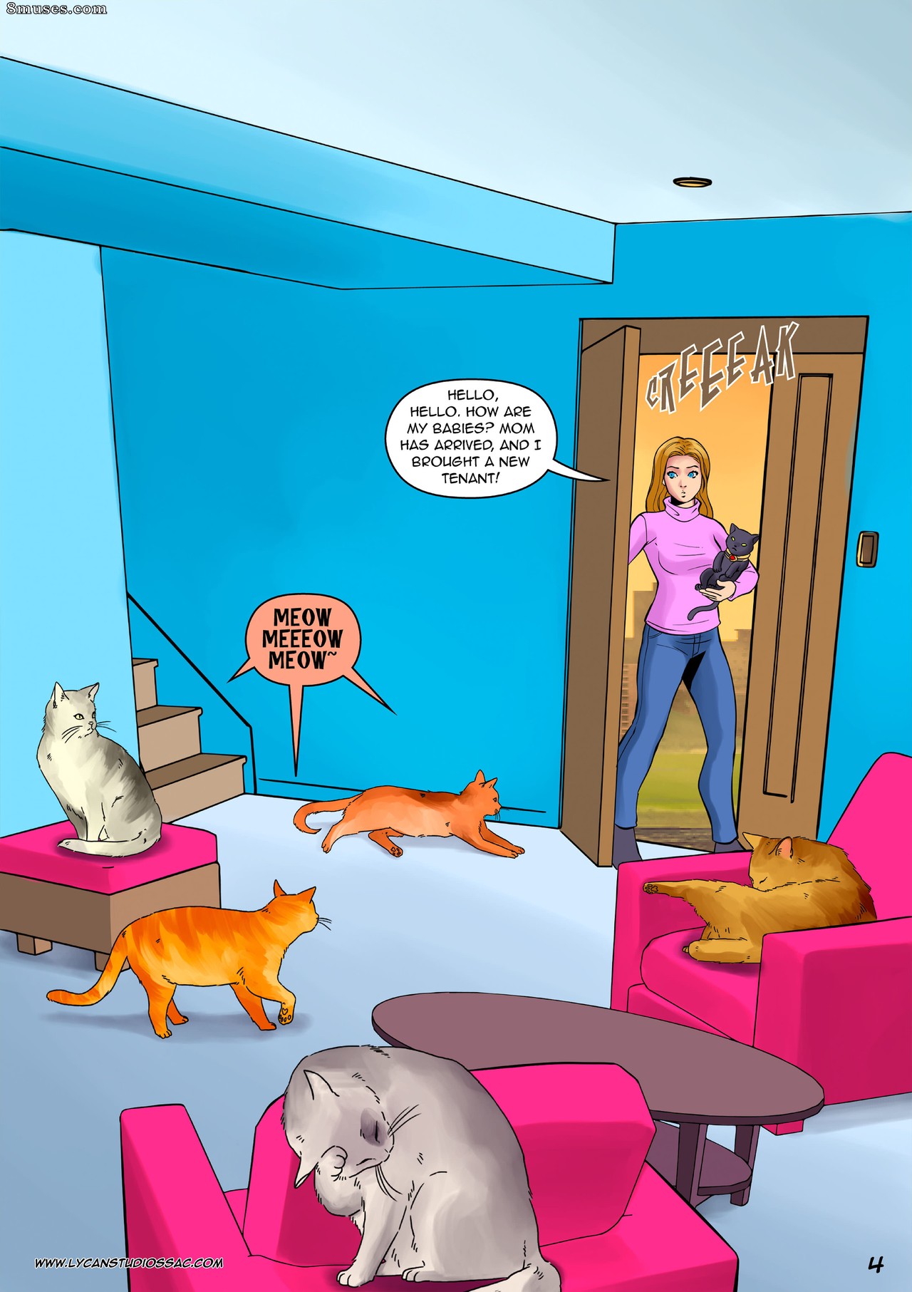 Locofuria Comics - Maldição Felina - Página 6