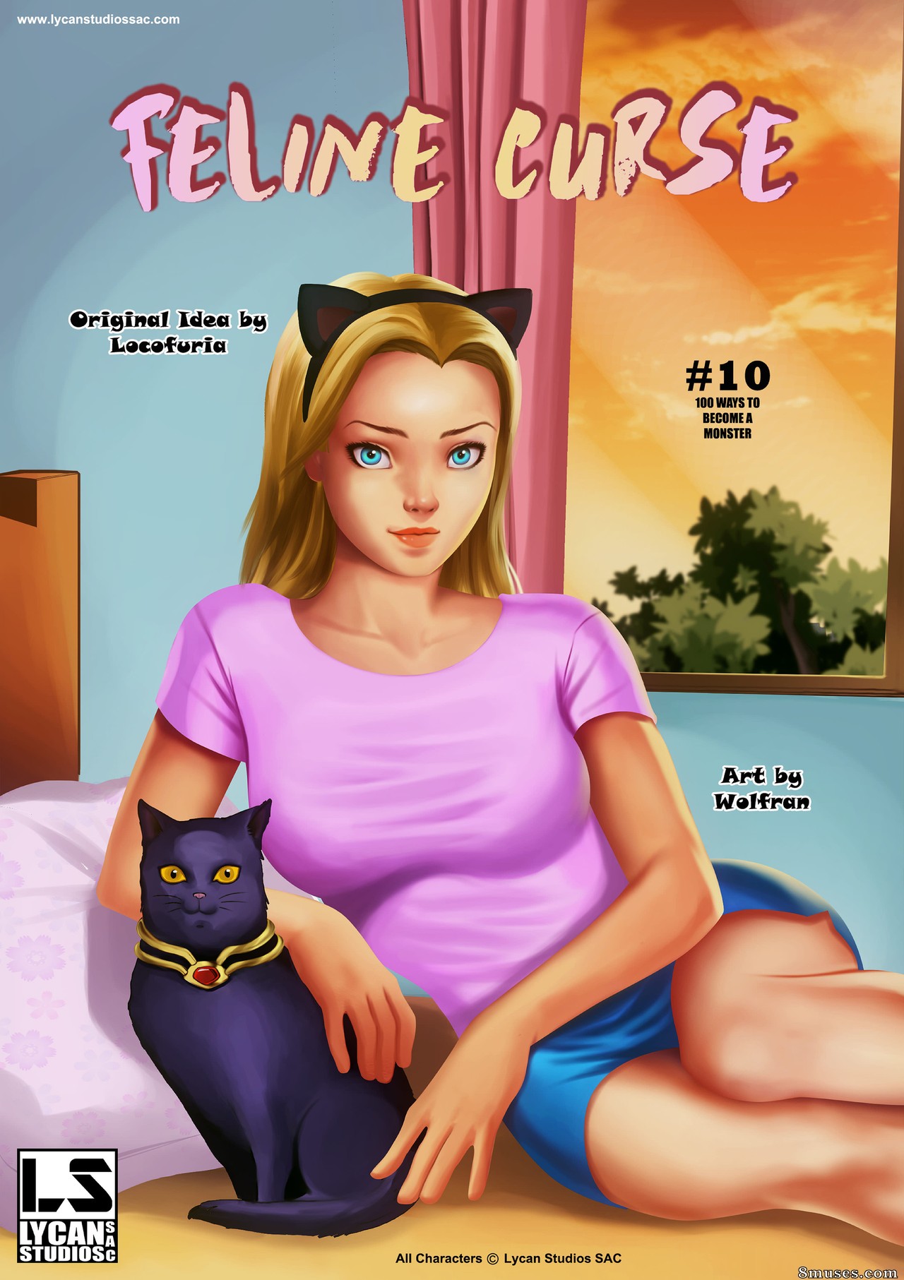 Locofuria Comics - Maldición felina - Página 1