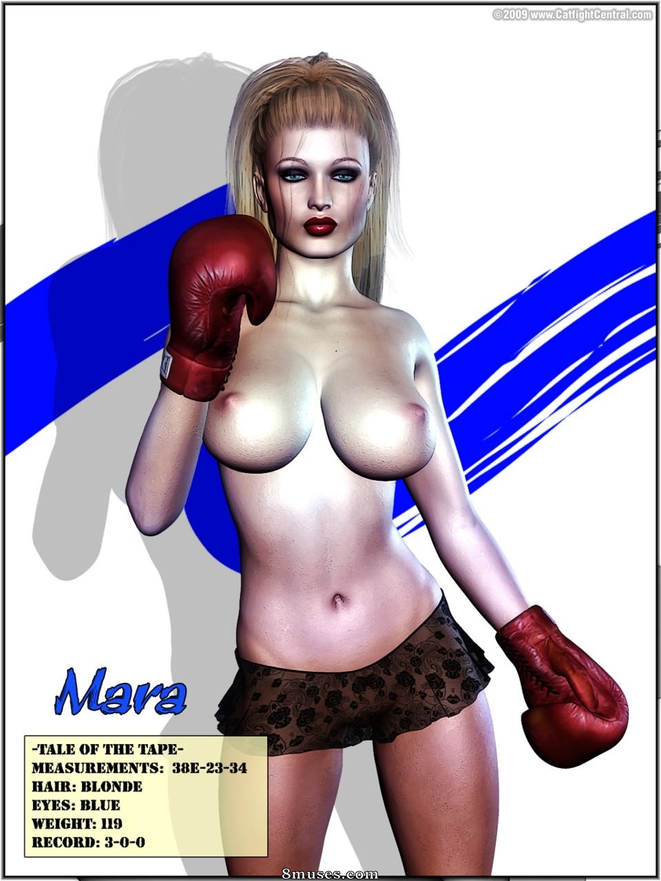 Catfight Central - Foxy Boxing - Mara vs. Evelyn - Page 2