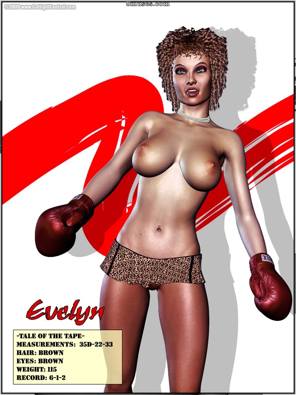 Catfight Central - Foxy Boxing - Mara vs. Evelyn - Page 3