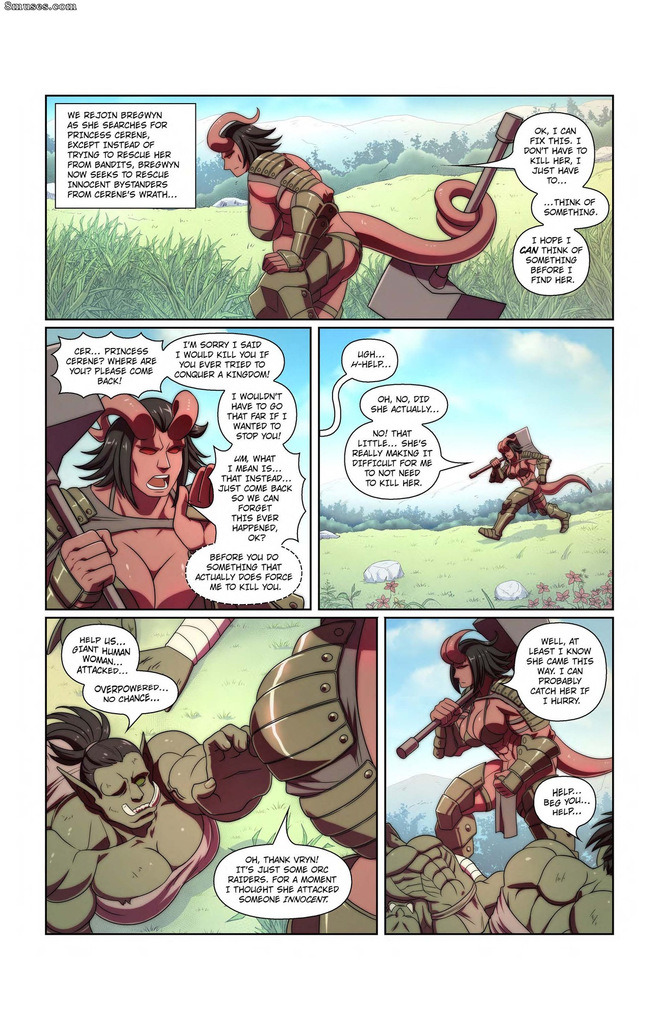 The Adventures of Bregwyn Firehide - Issue 3 - Page 3