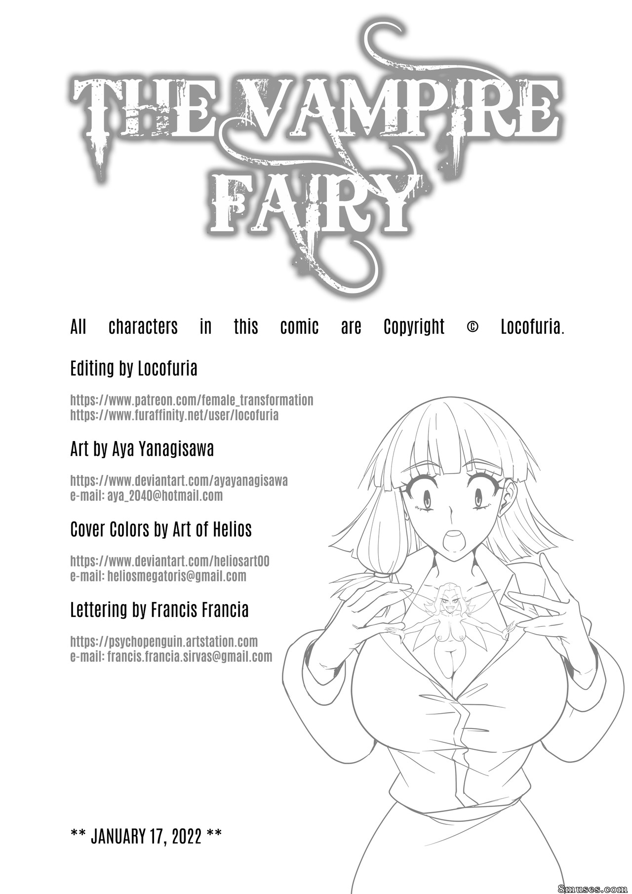 Locofuria Comics - The Vampire Fairy - Page 3