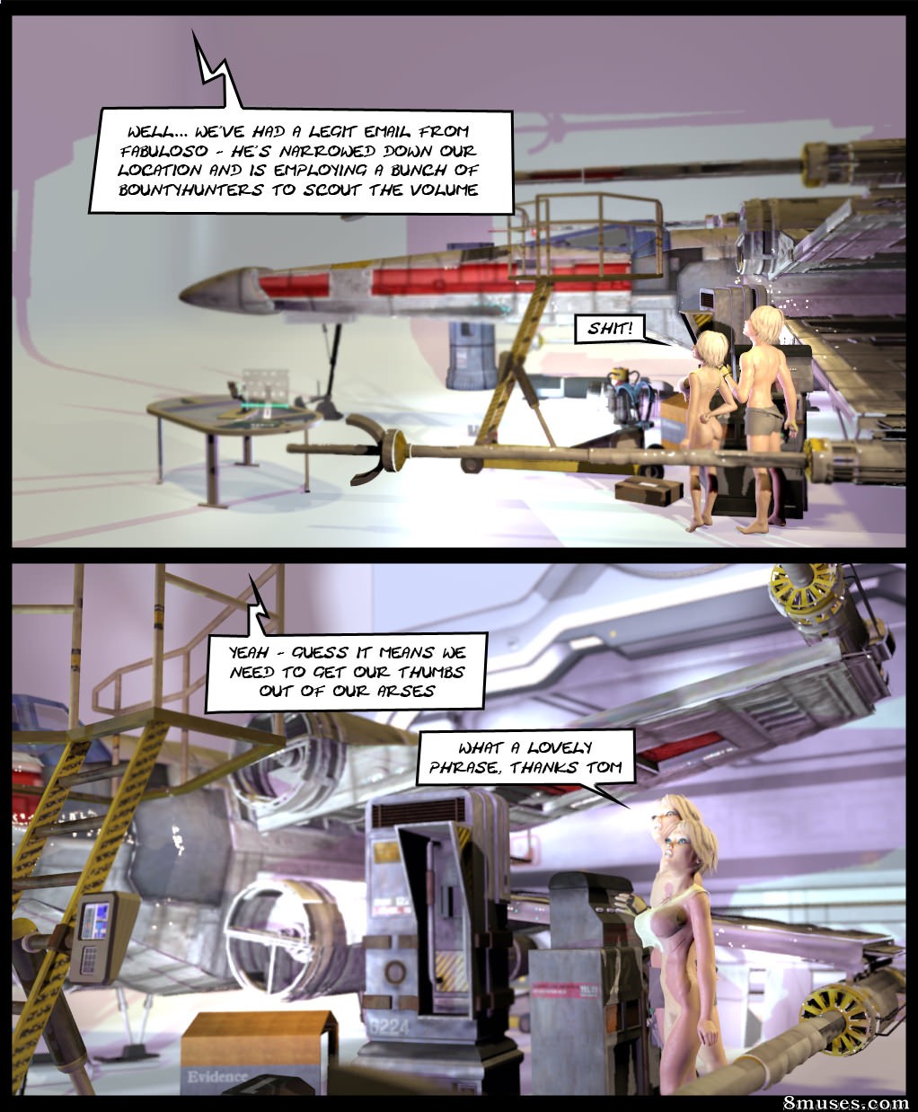 Project Bellerophon Comics - 16 - Mala pasada - Página 45