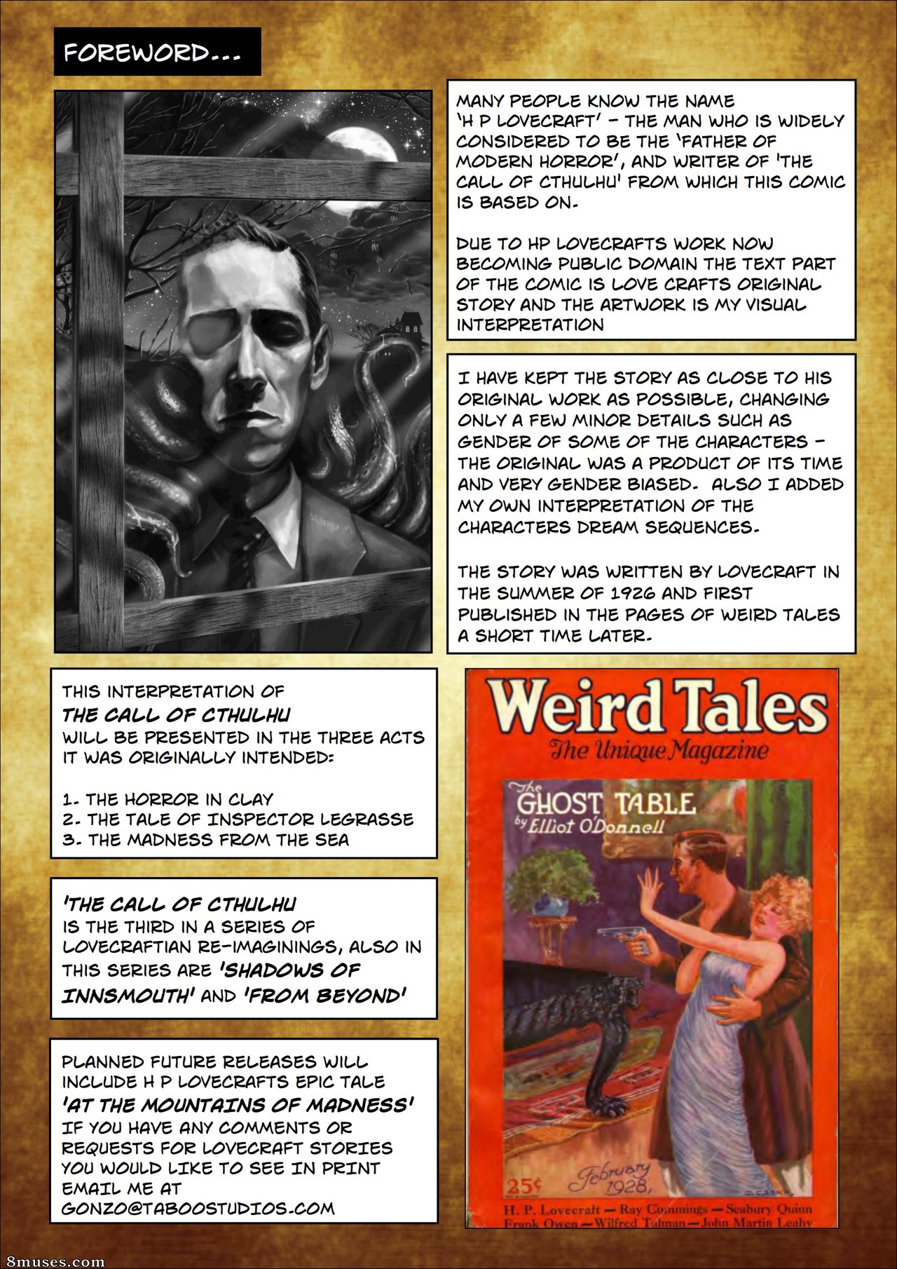 TabooStudios.com - Gonzo Comics - O chamado de Cthulhu - Página 2