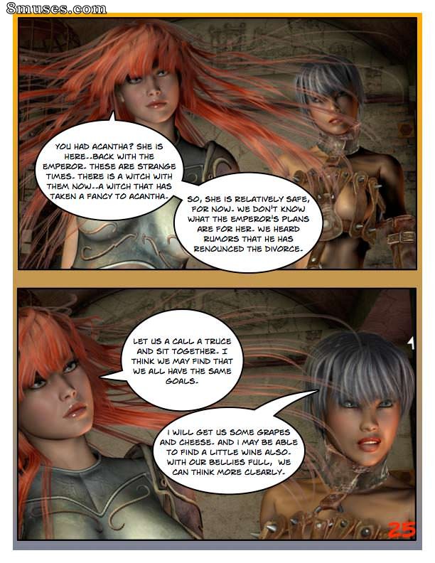 Digital Empress-Captain Trips Comics - Crônicas da imperatriz - Livro 03 - Imperatriz de Vênia - Página 25
