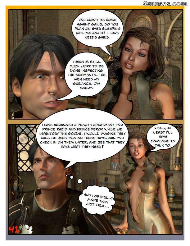 Digital Empress-Captain Trips Comics - Crónicas de la emperatriz - Libro 03 - Emperatriz de Vernia - Página 41