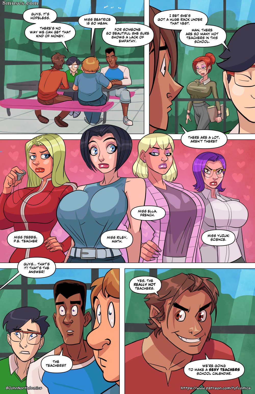 John North Comics - Hot 4 Teach - Page 7