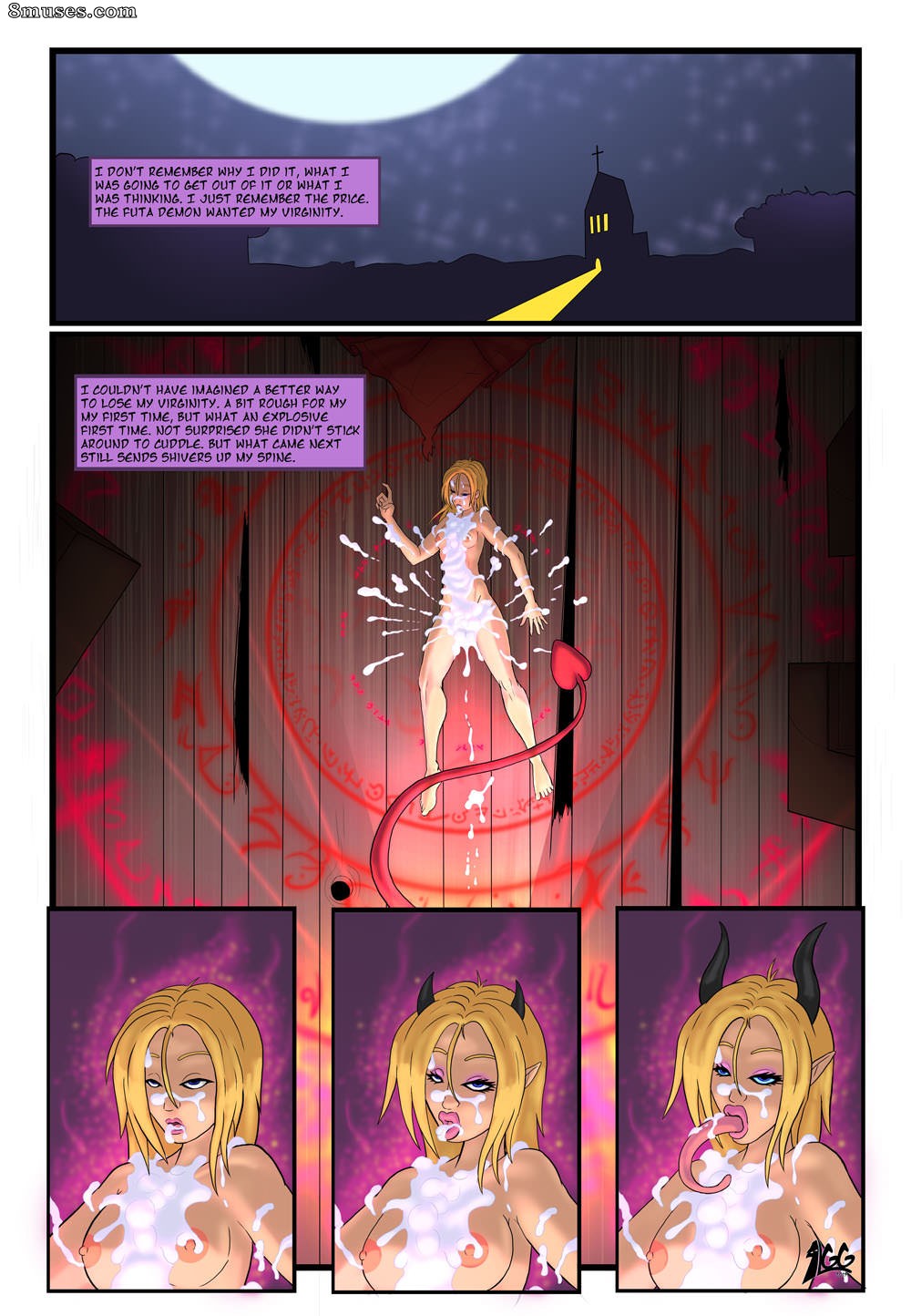 LurkerGG Comics - Drithique's Origin - Page 1