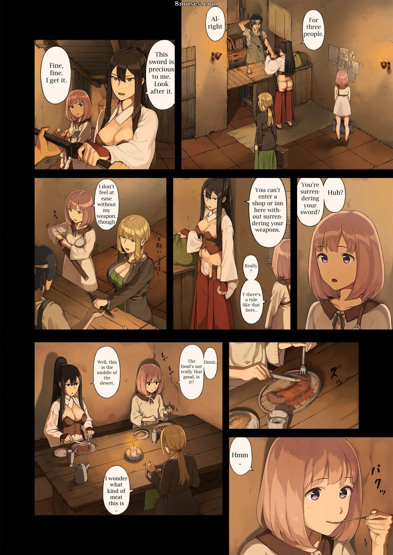 Onna Boukensha-tachi ga sabaku no oasis ni tachi yoru to - Numéro 1 - Page 9