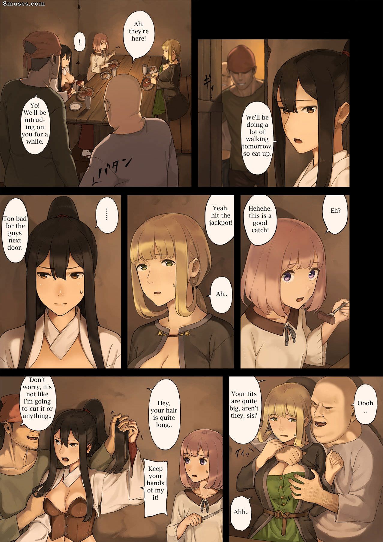 Onna Boukensha-tachi ga sabaku no oasis ni tachi yoru to - Numéro 1 - Page 10