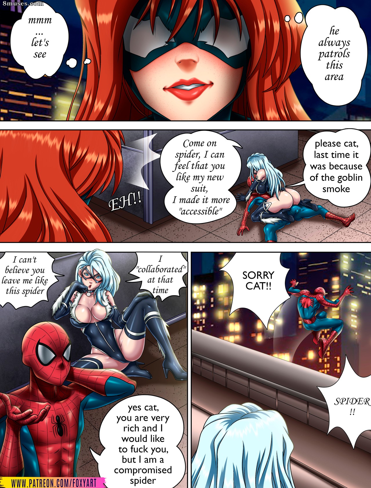 FoxyArt Comics - Mary Venom - Corrupting the Cat - Page 4