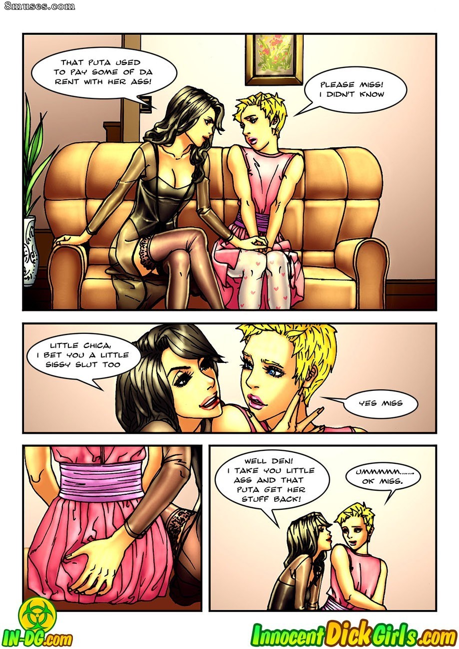 Innocent Dickgirls Comics - Candy For The Landlady - Page 6
