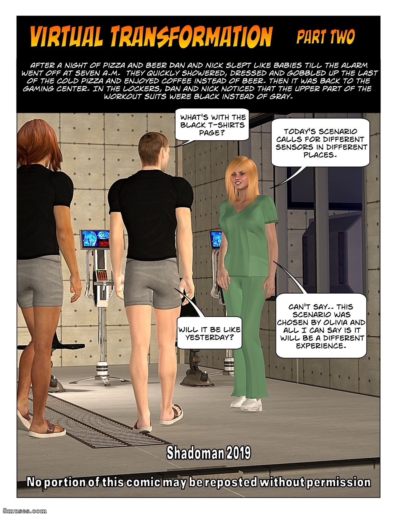 Quadrinhos de transformação incríveis - Transformação virtual - Página 47