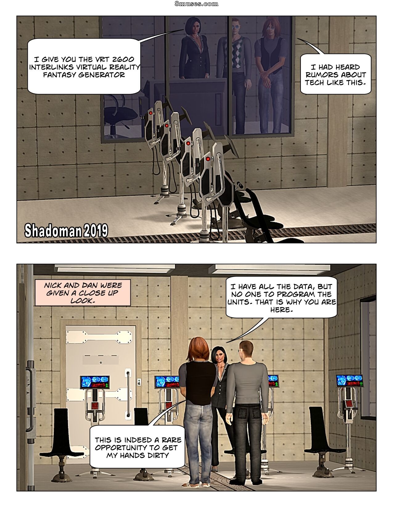 Quadrinhos de transformação incríveis - Transformação virtual - Página 9