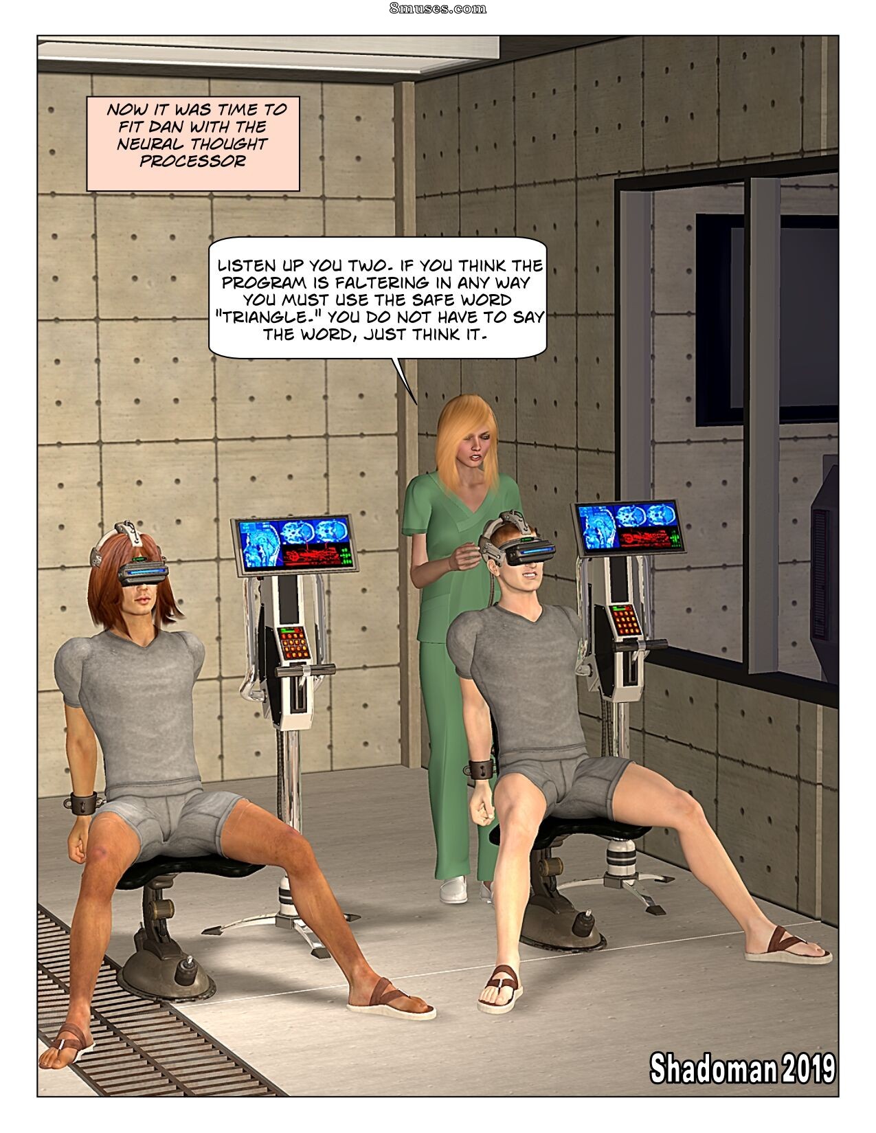 Amazing Transformation Comics - Virtual Transformation - Page 21