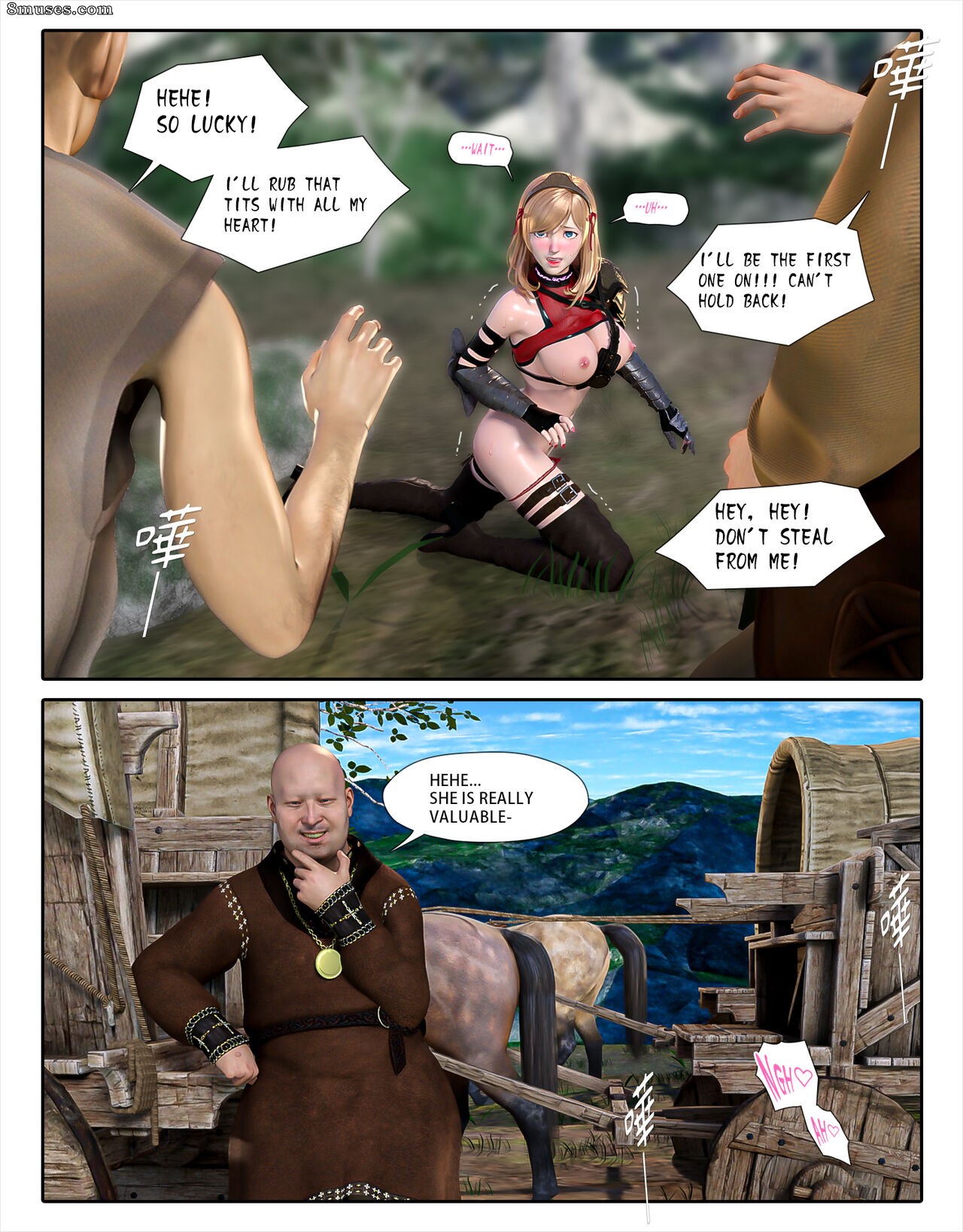 The Rose Fall Into Darkness - Issue 4 - Page 19