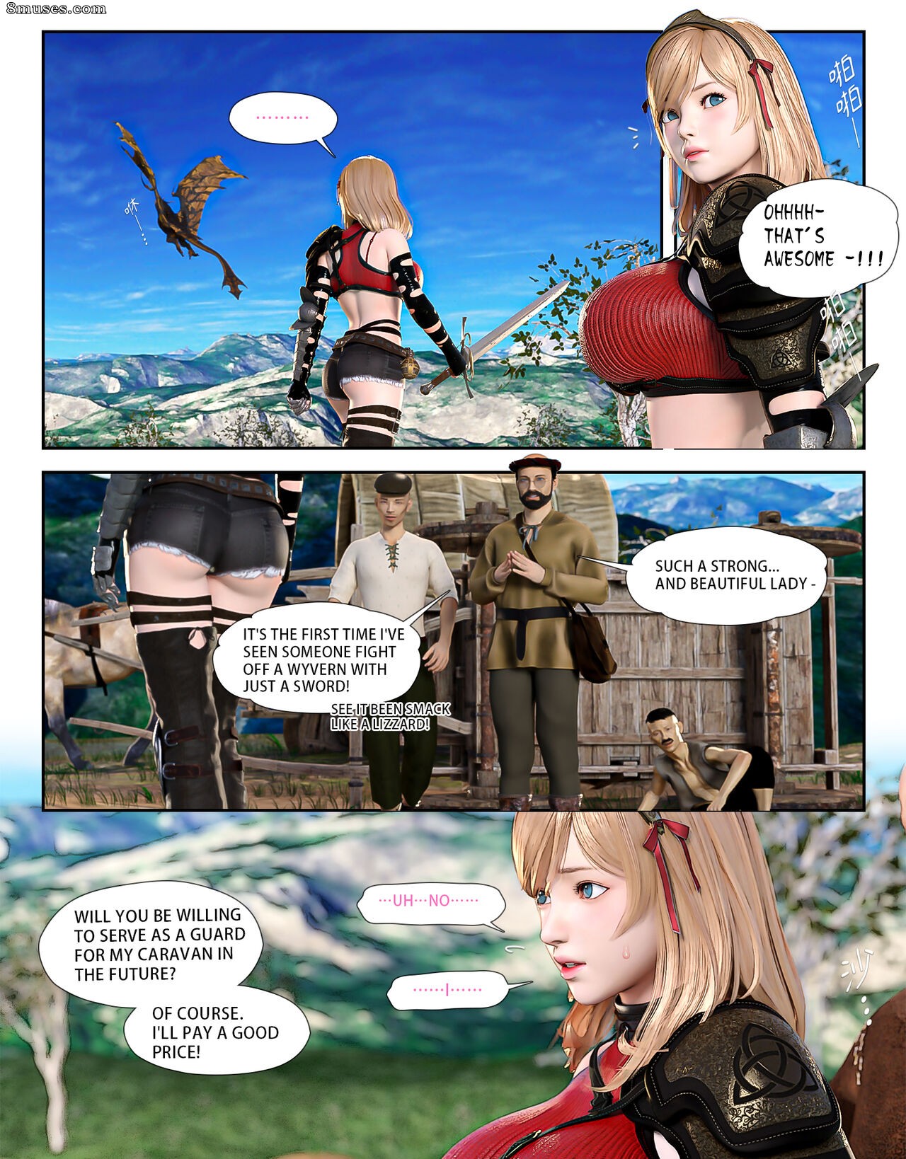 The Rose Fall Into Darkness - Issue 4 - Page 8