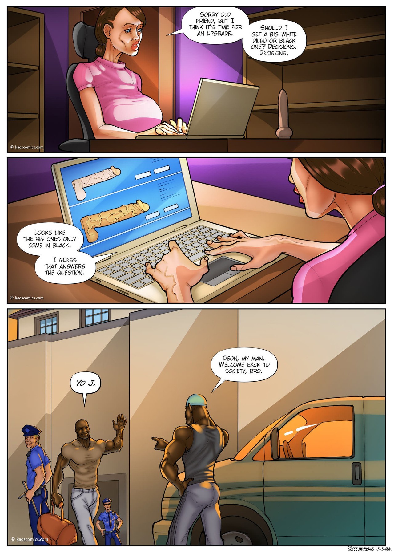 The Wife And The Black Gardeners - Issue 3 - Page 7