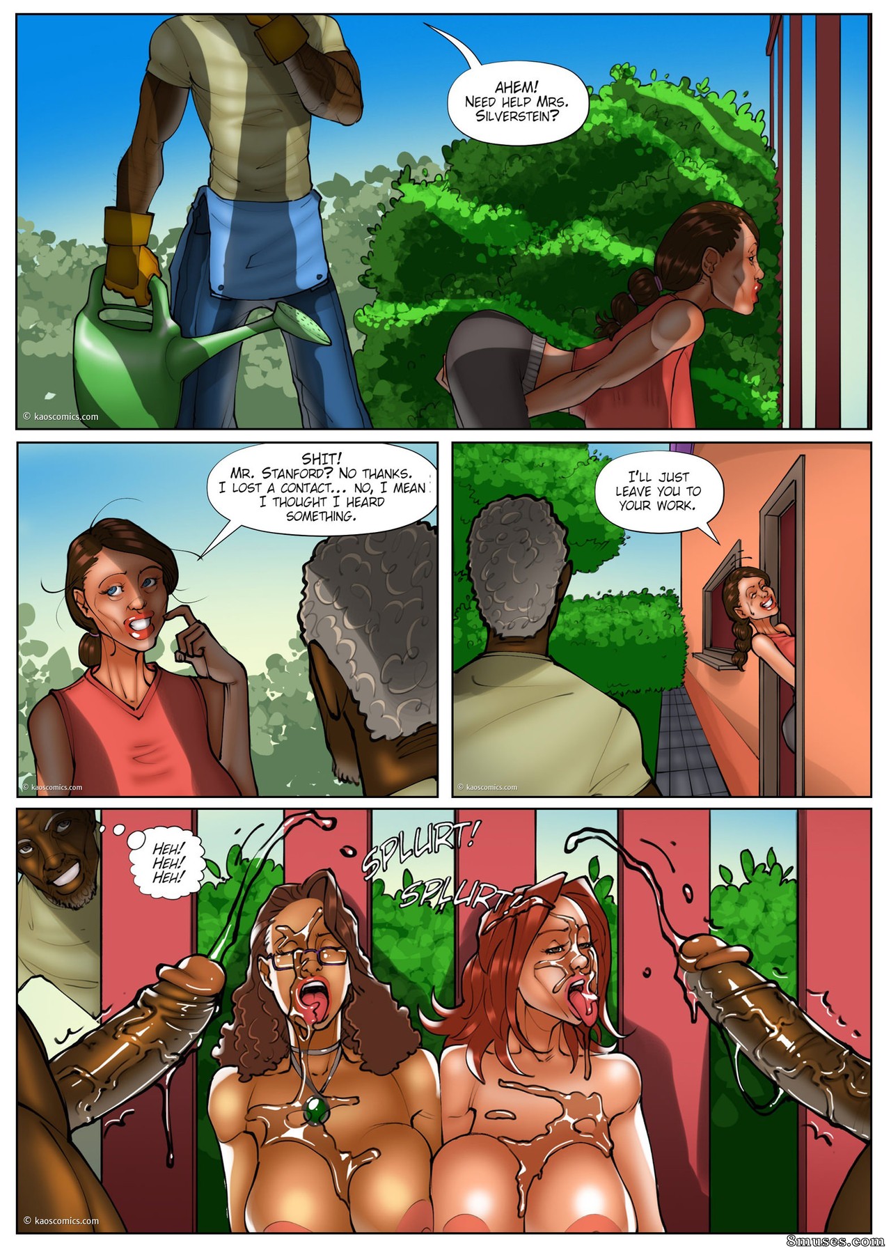 The Wife And The Black Gardeners - Issue 3 - Page 14