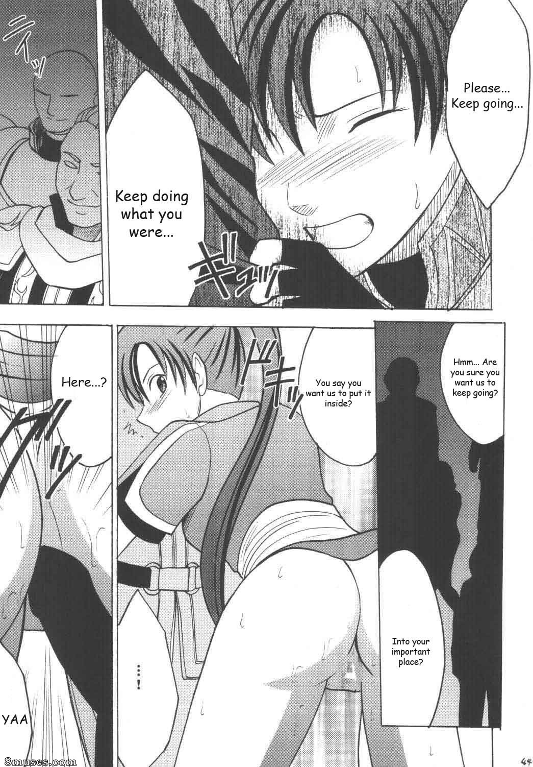 Crimson Hentai - Emblema de Fogo Doujinshi - Rekka no Kizuato - Página 43