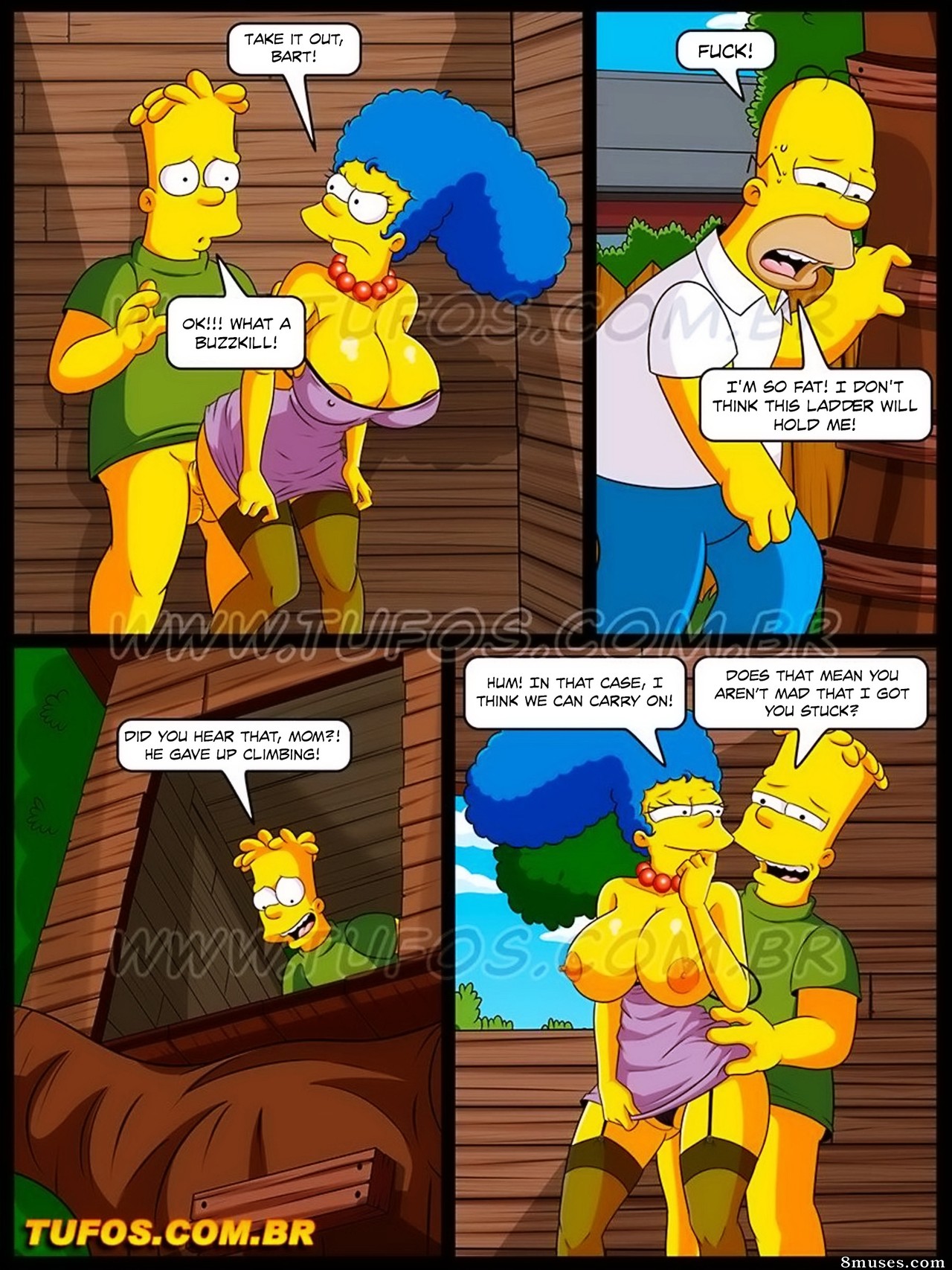 OS Simptoons - English - Issue 16 - Climbing the Tree House - Page 9