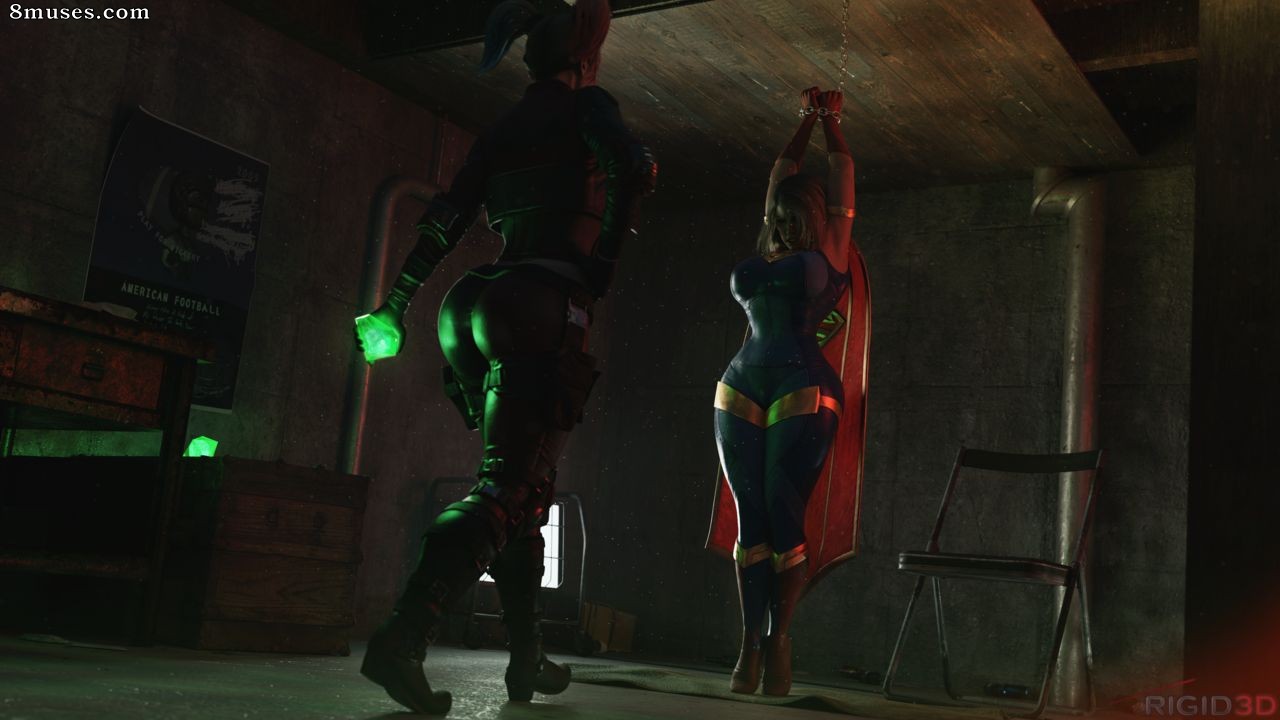 Rigid3D - Harley x Supergirl - Page 1