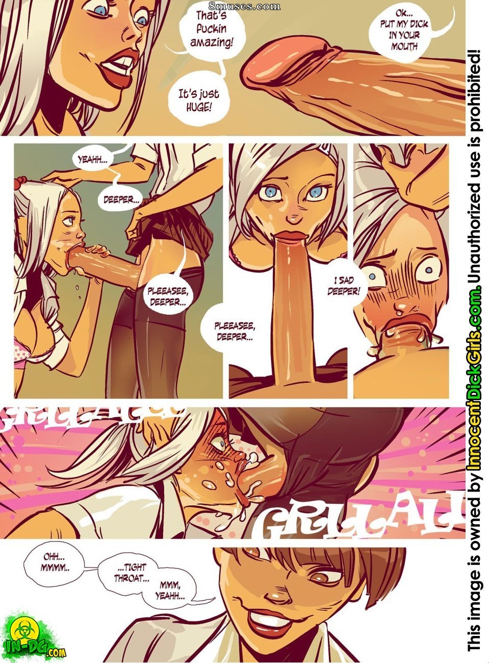 Innocent Dickgirls Comics - Christine and Wikki - Page 6