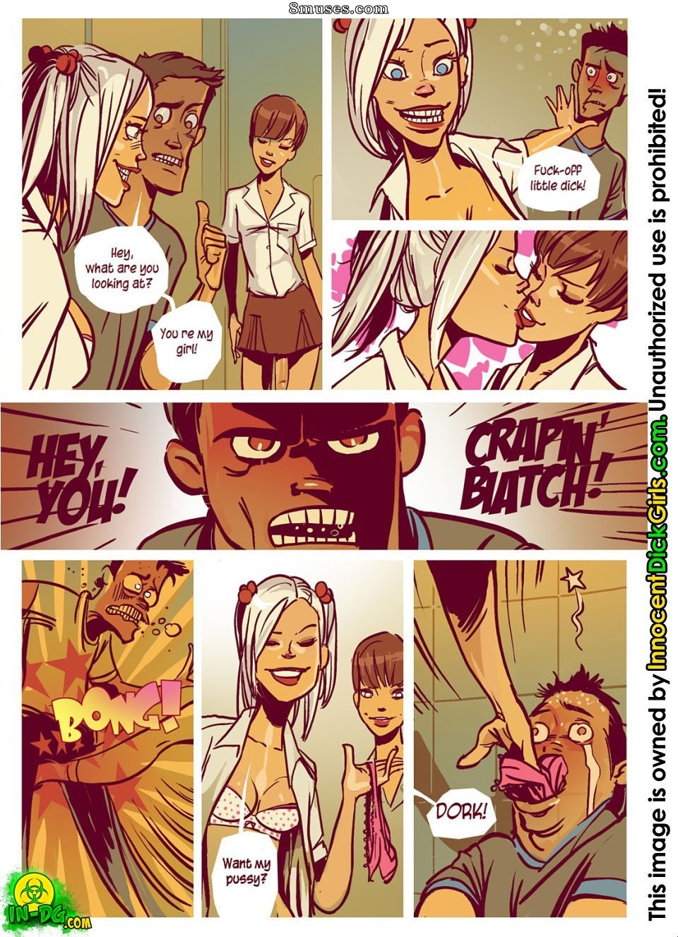 Innocent Dickgirls Comics - Christine and Wikki - Page 5