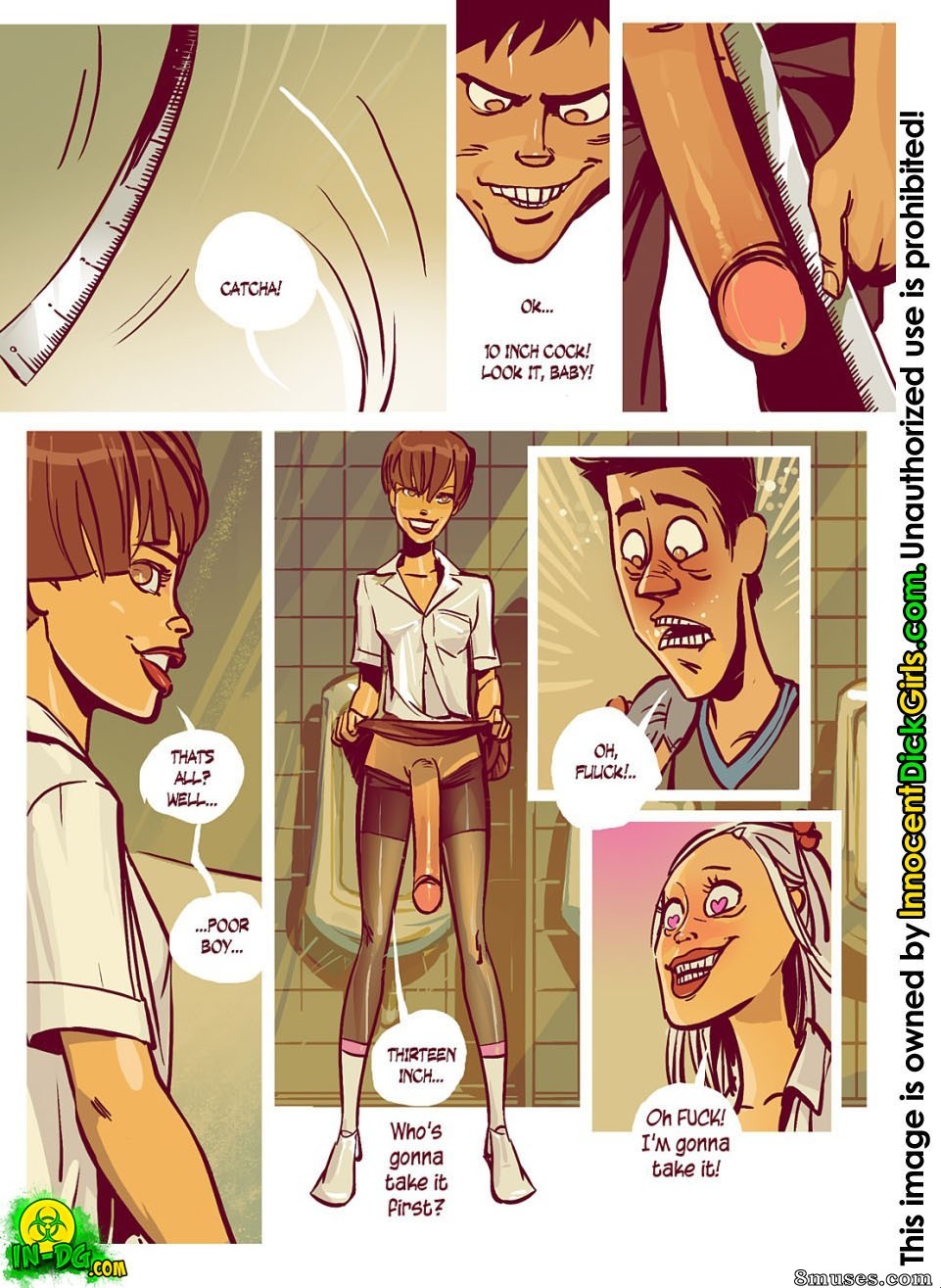 Innocent Dickgirls Comics - Christine and Wikki - Page 4
