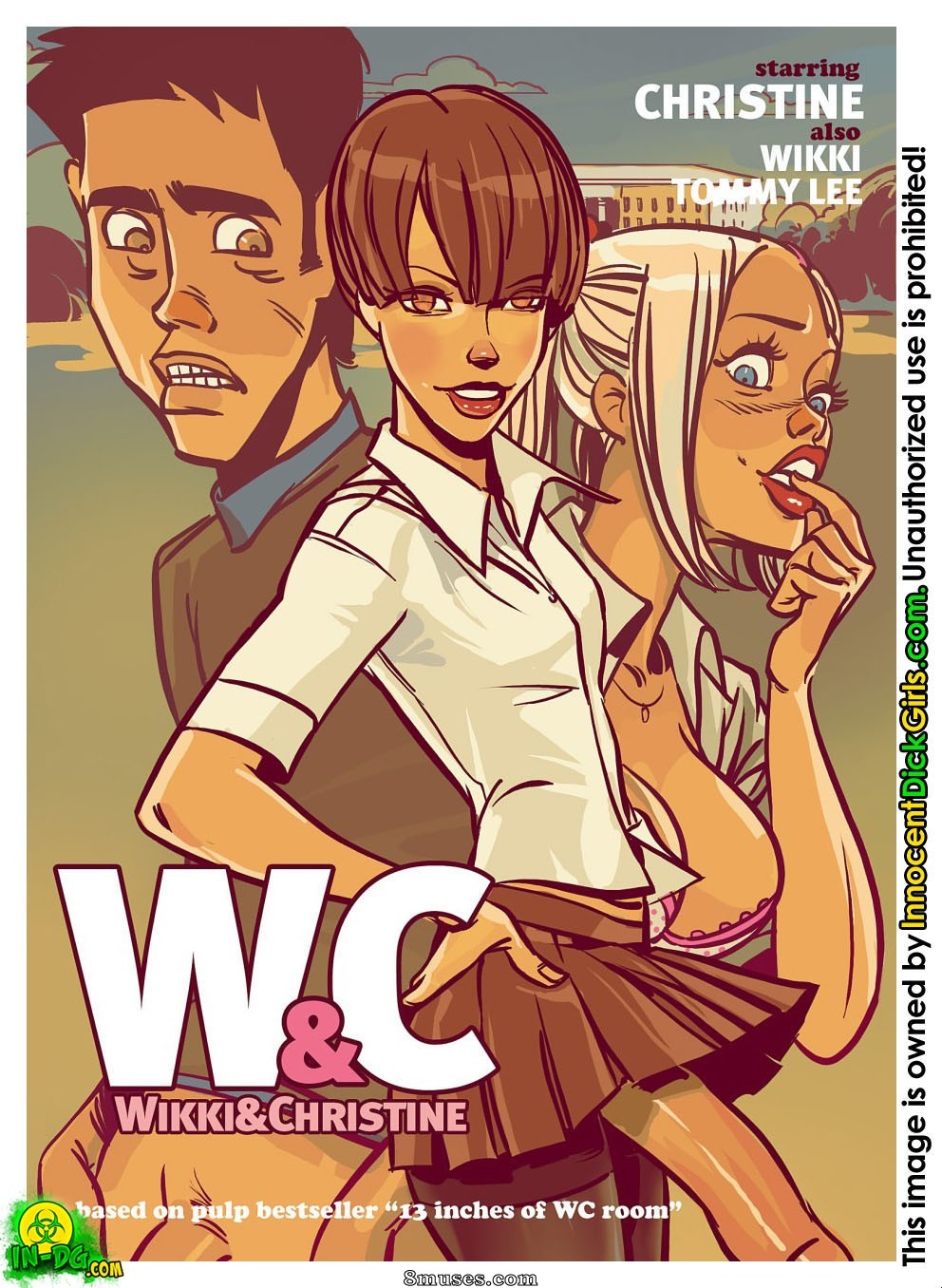 Innocent Dickgirls Comics - Christine and Wikki - Page 1