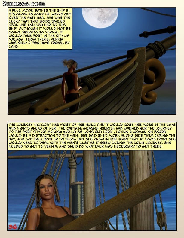 Digital Empress-Captain Trips Comics - Crônicas da imperatriz - Livro 12 - Lamento de uma imperatriz - Página 36