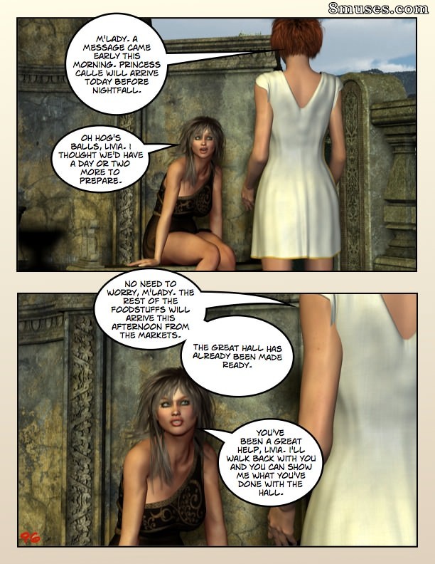 Digital Empress-Captain Trips Comics - Crônicas da imperatriz - Livro 12 - Lamento de uma imperatriz - Página 96